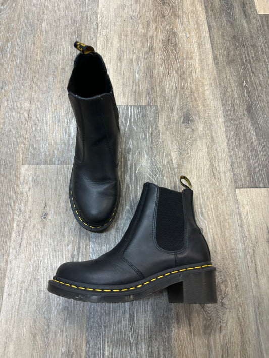 Boots Ankle Heels By Dr Martens In Black, Size: 9