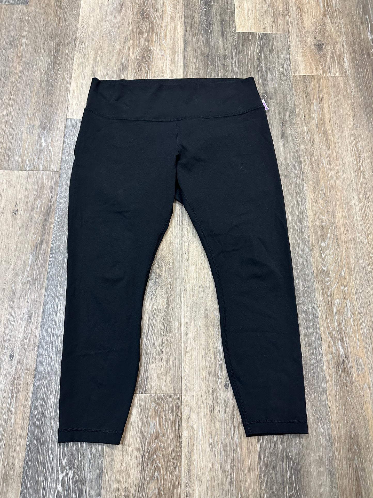 Athletic Leggings By Lululemon In Black, Size: 16