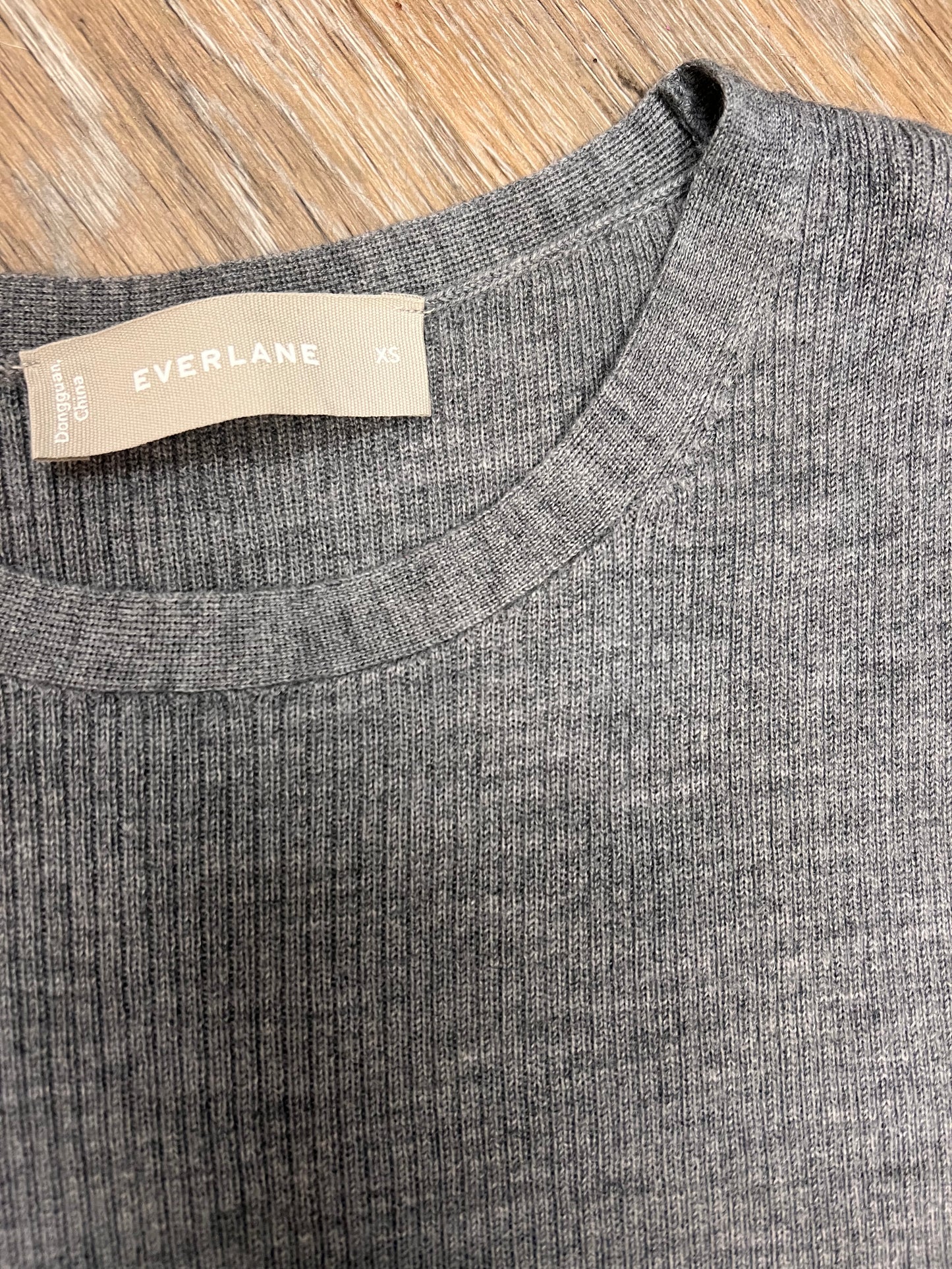 Sweater 2pc By Everlane In Grey, Size: Xs