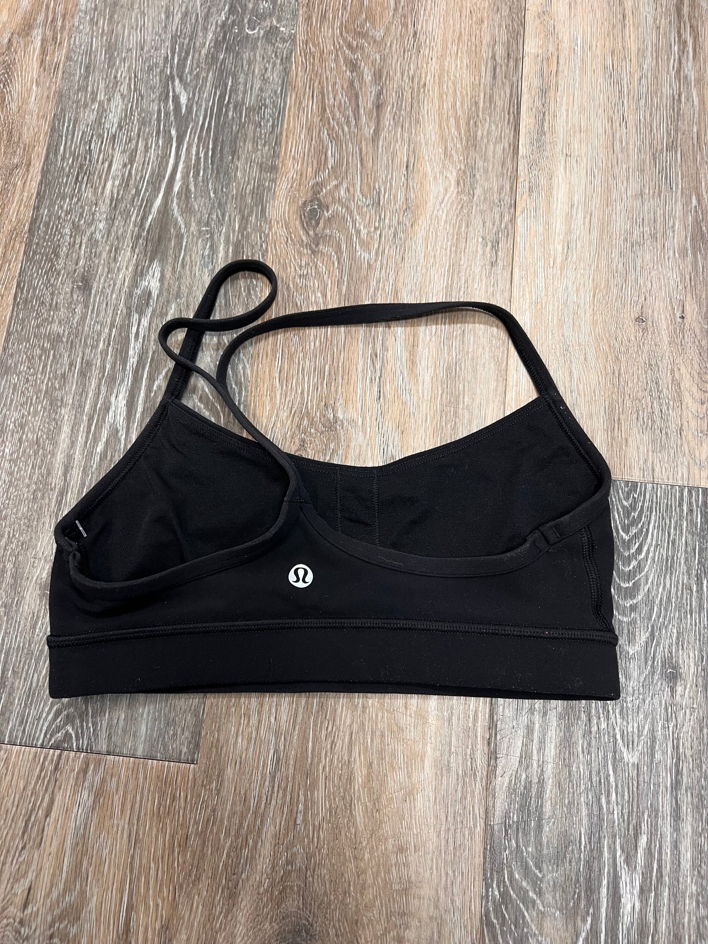 Athletic Bra By Lululemon In Black, Size: 4