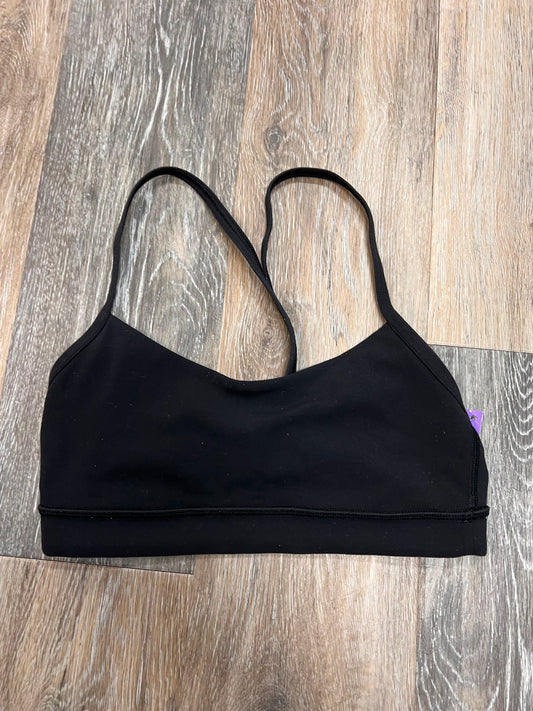 Athletic Bra By Lululemon In Black, Size: 4