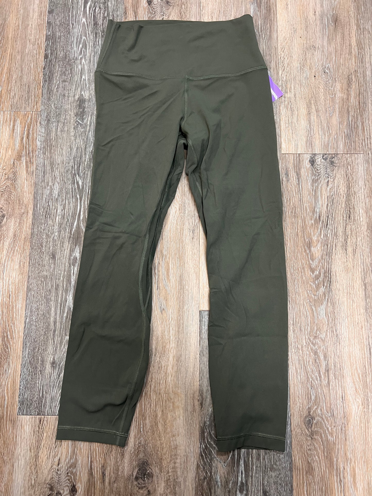 Athletic Leggings By Lululemon In Green, Size: 6