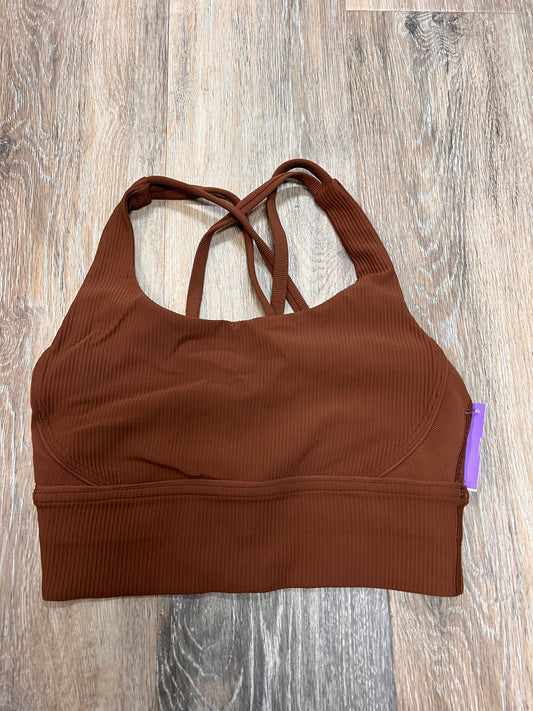 Athletic Bra By Lululemon In Brown, Size: 4