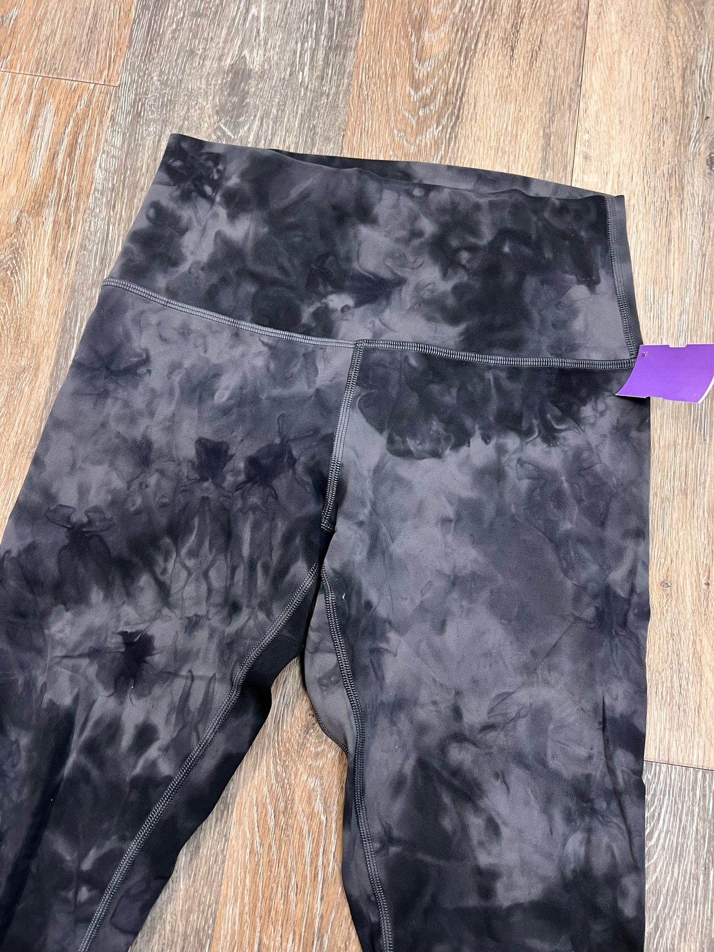 Athletic Leggings By Lululemon In Tie Dye Print, Size: 6