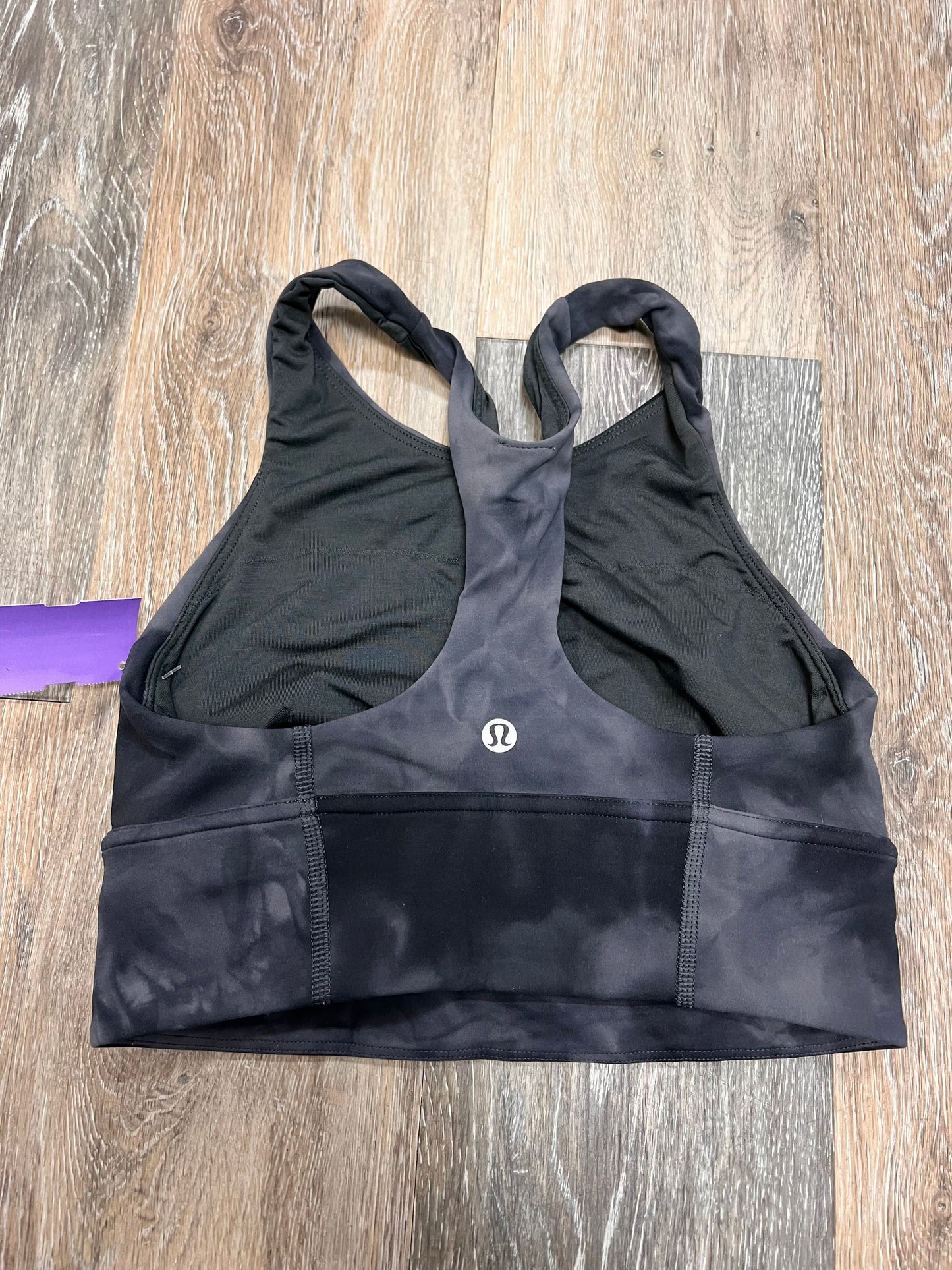 Athletic Bra By Lululemon In Tie Dye Print, Size: 4