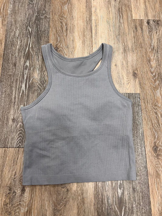 Athletic Tank Top By Lululemon In Grey, Size: S