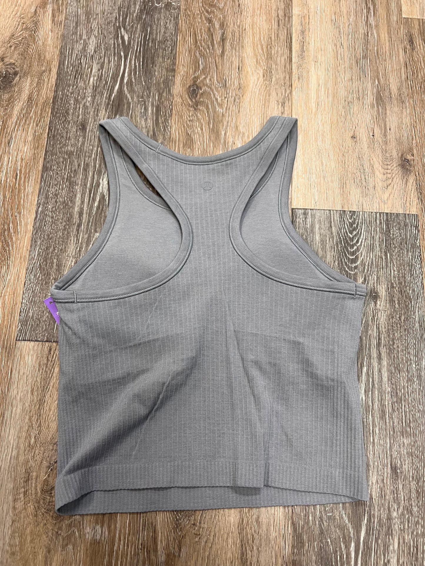 Athletic Tank Top By Lululemon In Grey, Size: S