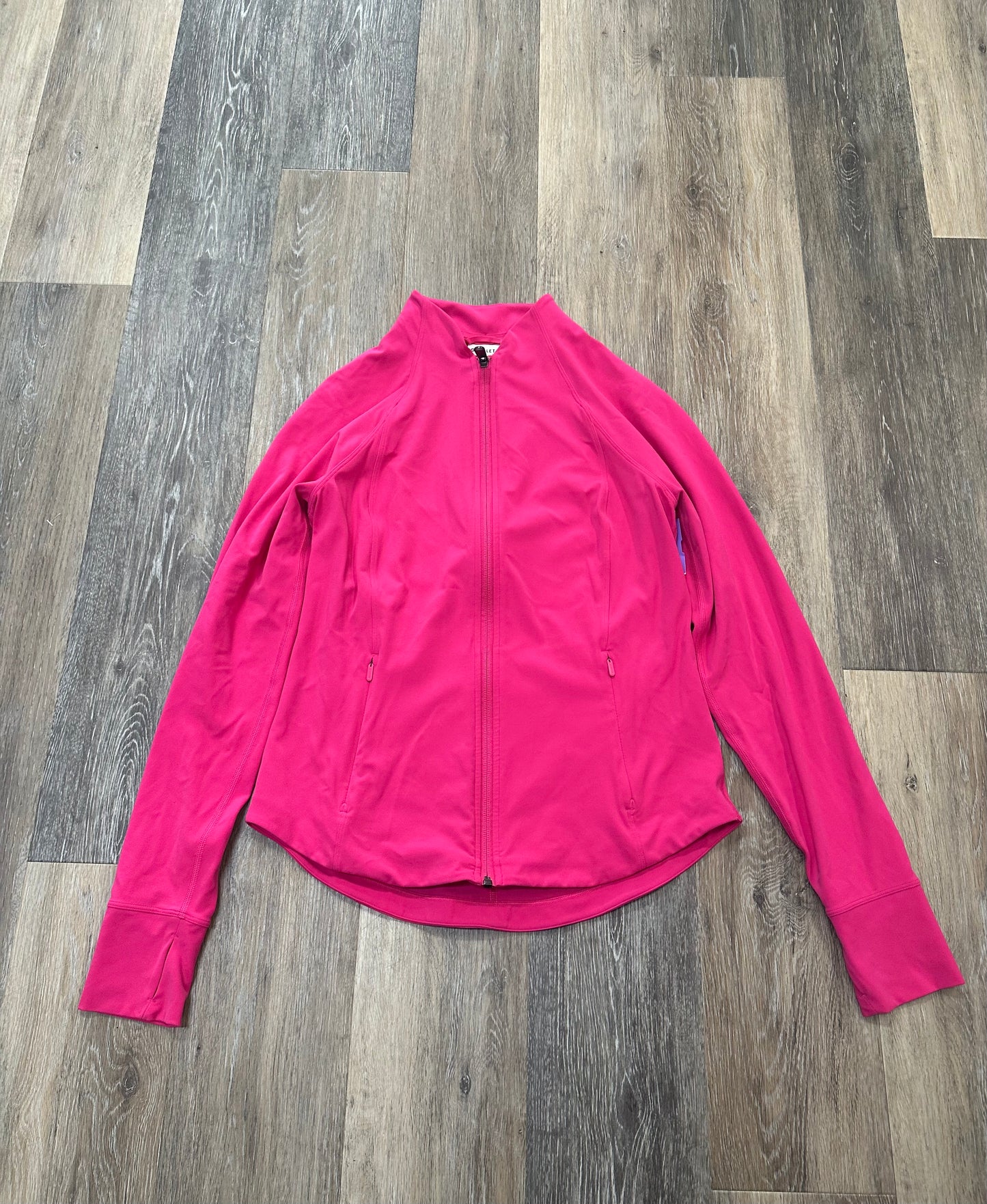 Athletic Jacket By Athleta In Pink, Size: M