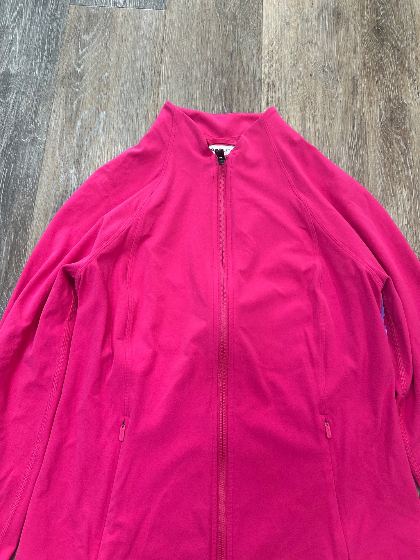 Athletic Jacket By Athleta In Pink, Size: M