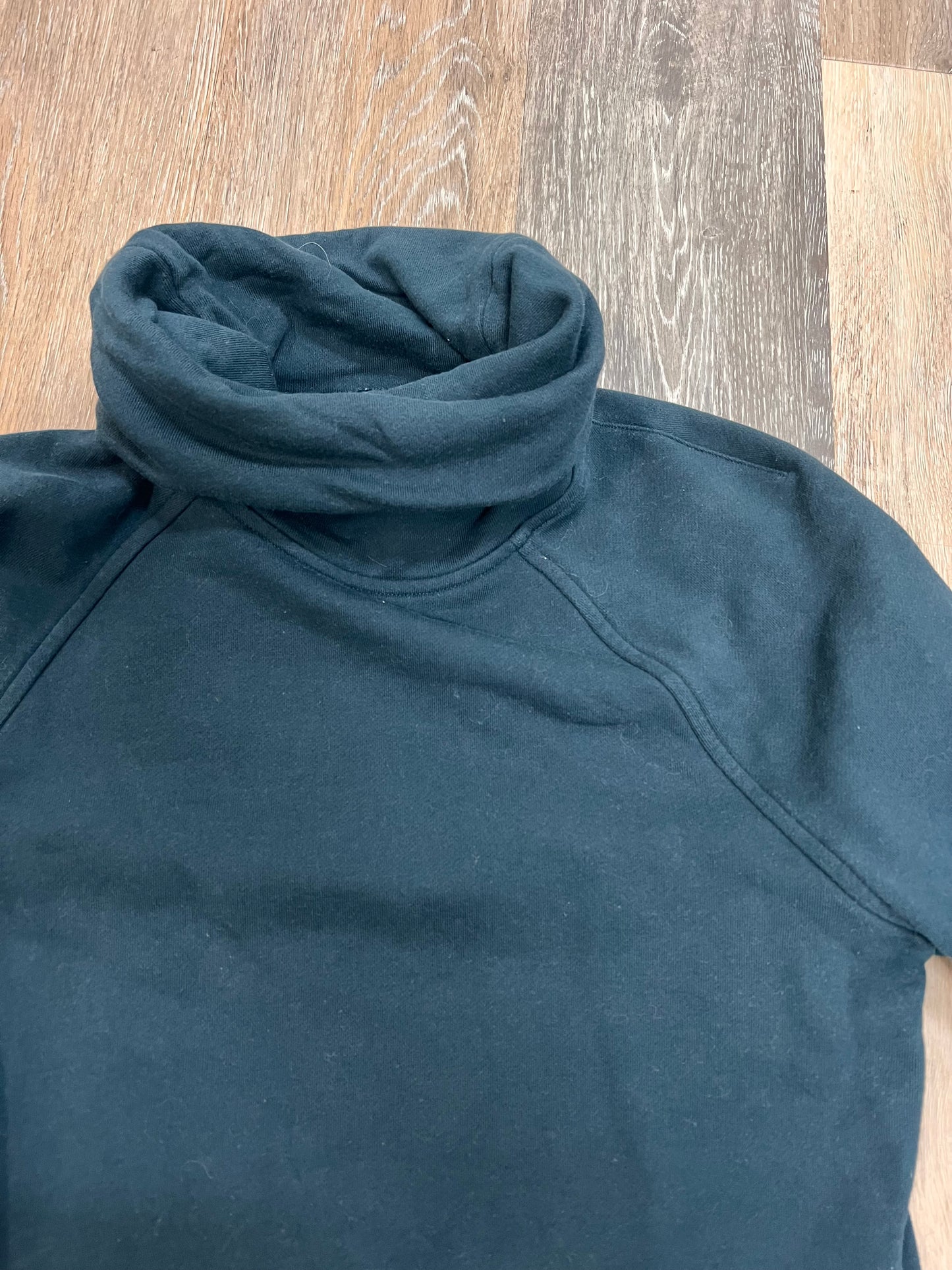 Athletic Sweatshirt Collar By Lululemon In Blue, Size: 4