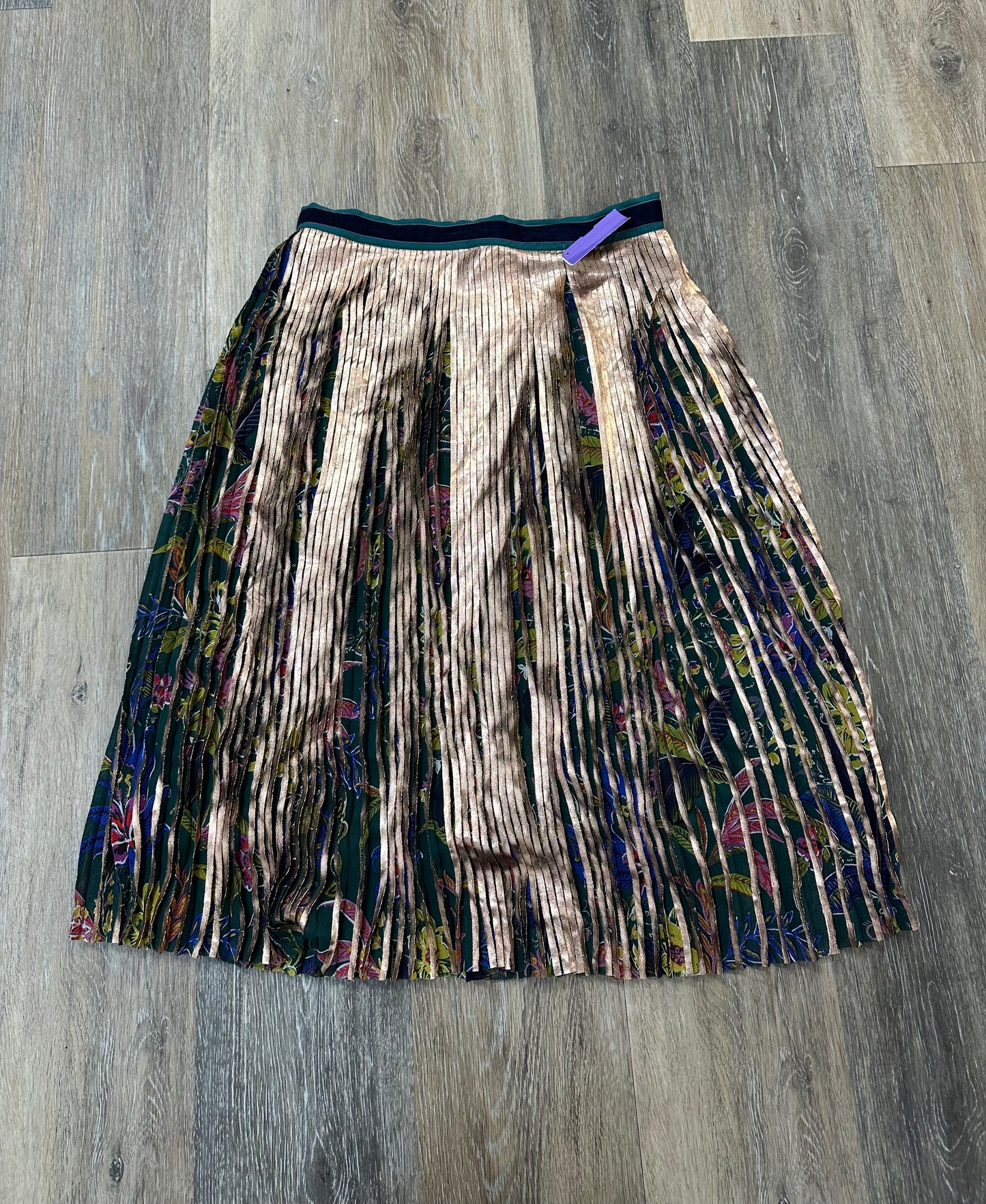 Skirt Midi By Maeve In Multi-colored, Size: 0p