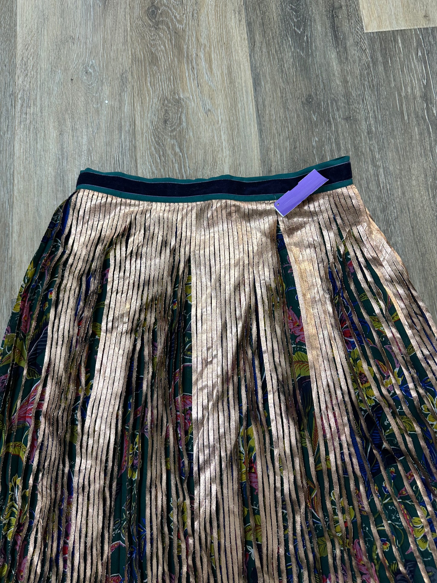 Skirt Midi By Maeve In Multi-colored, Size: 0p