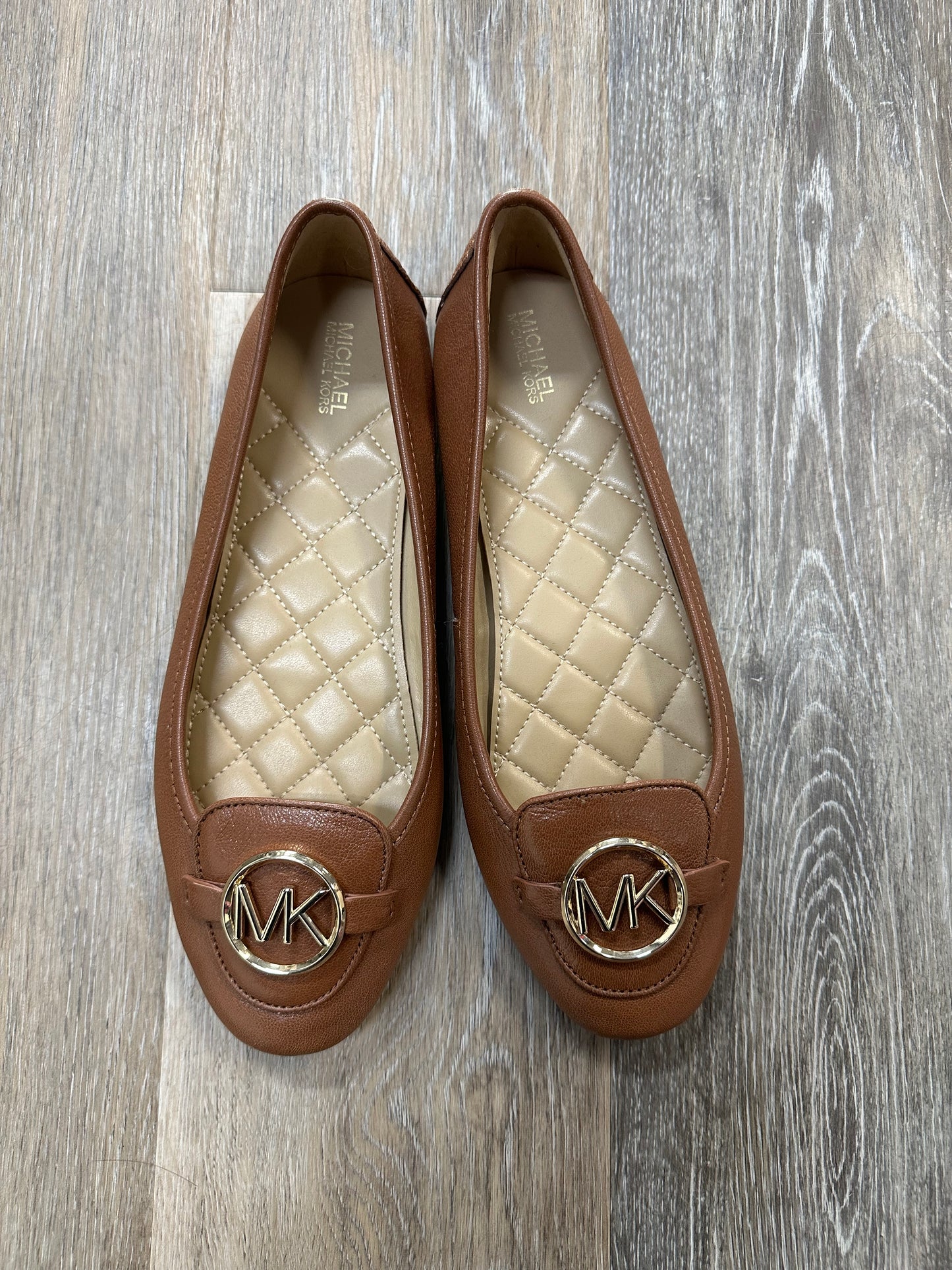 Shoes Flats By Michael By Michael Kors In Brown, Size: 9