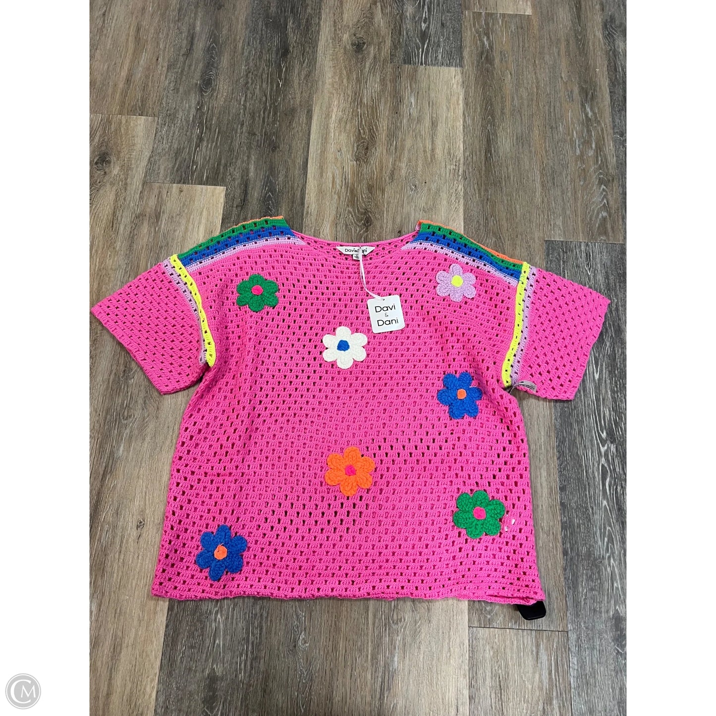 Sweater By Davi & Dani In Pink, Size: L