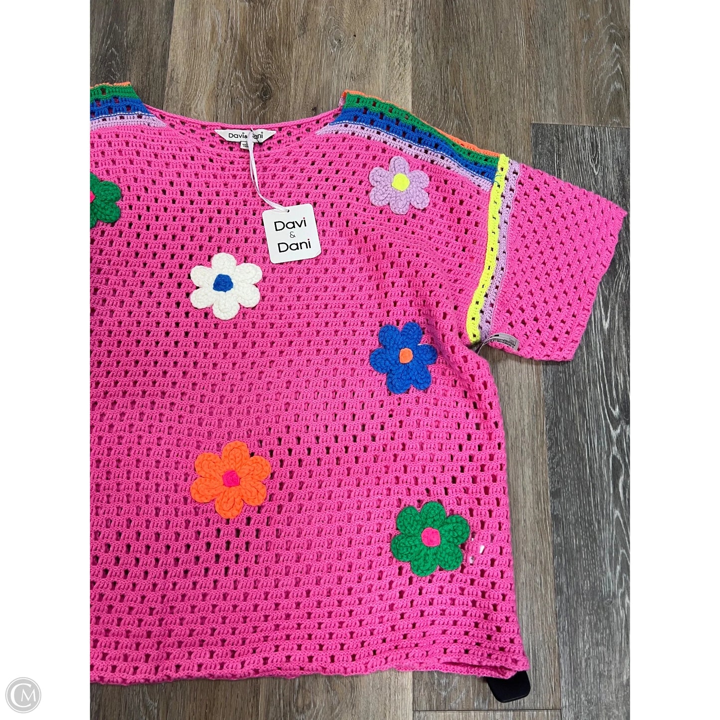 Sweater By Davi & Dani In Pink, Size: L