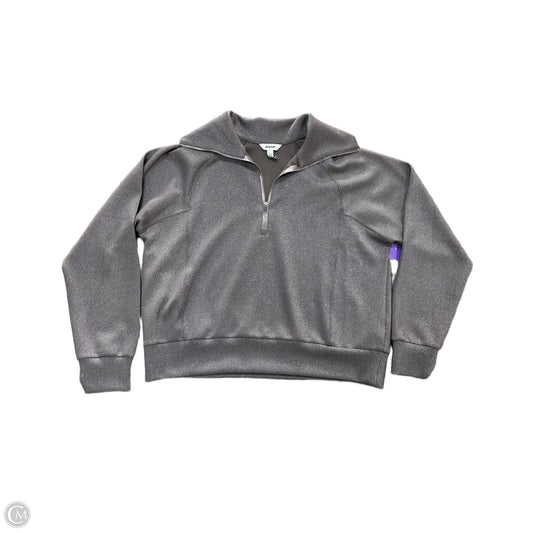 Athletic Sweatshirt Collar By Spanx In Brown, Size: L