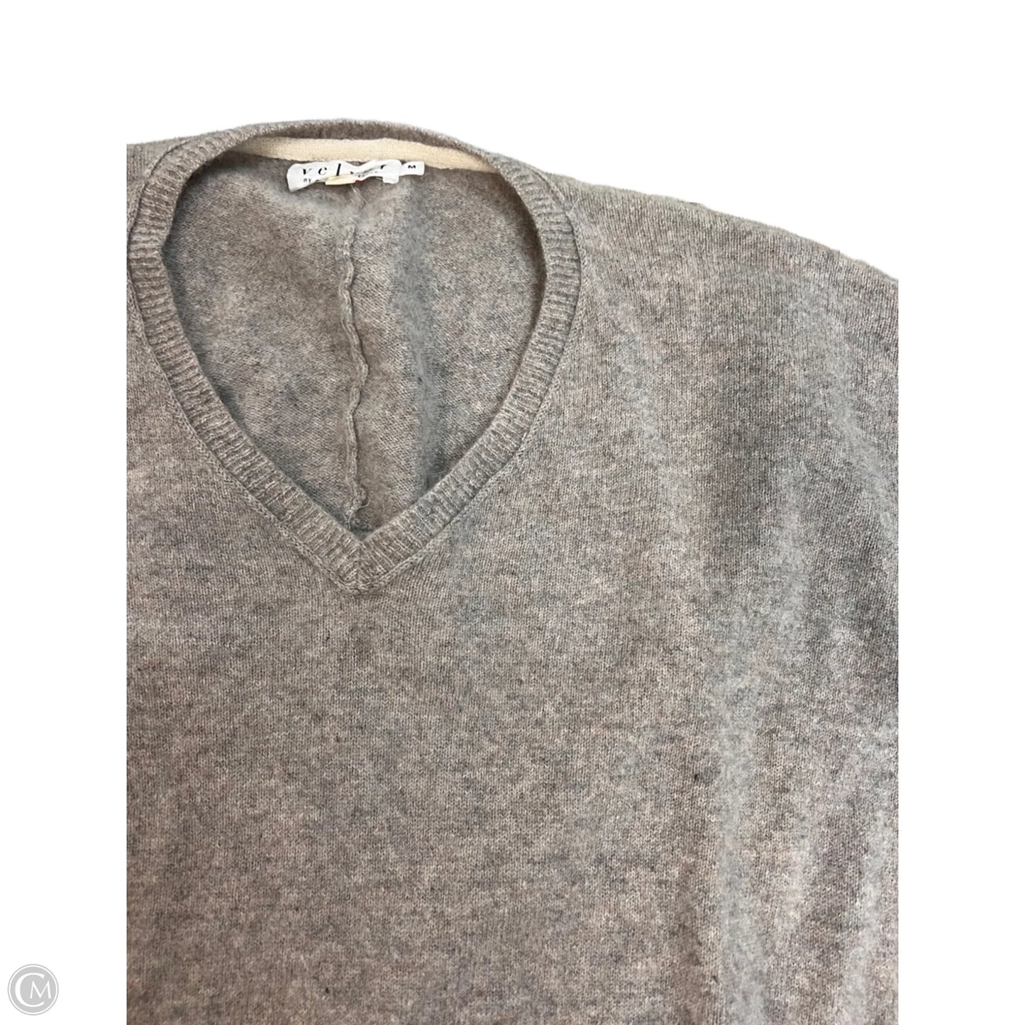 Sweater Cashmere By Velvet In Taupe, Size: M