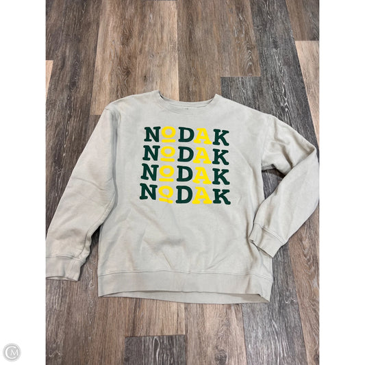 *Athletic Sweatshirt Crewneck By Gameday Social In Grey, Size: S