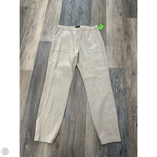 Pants Linen By Theory In Tan, Size: 6