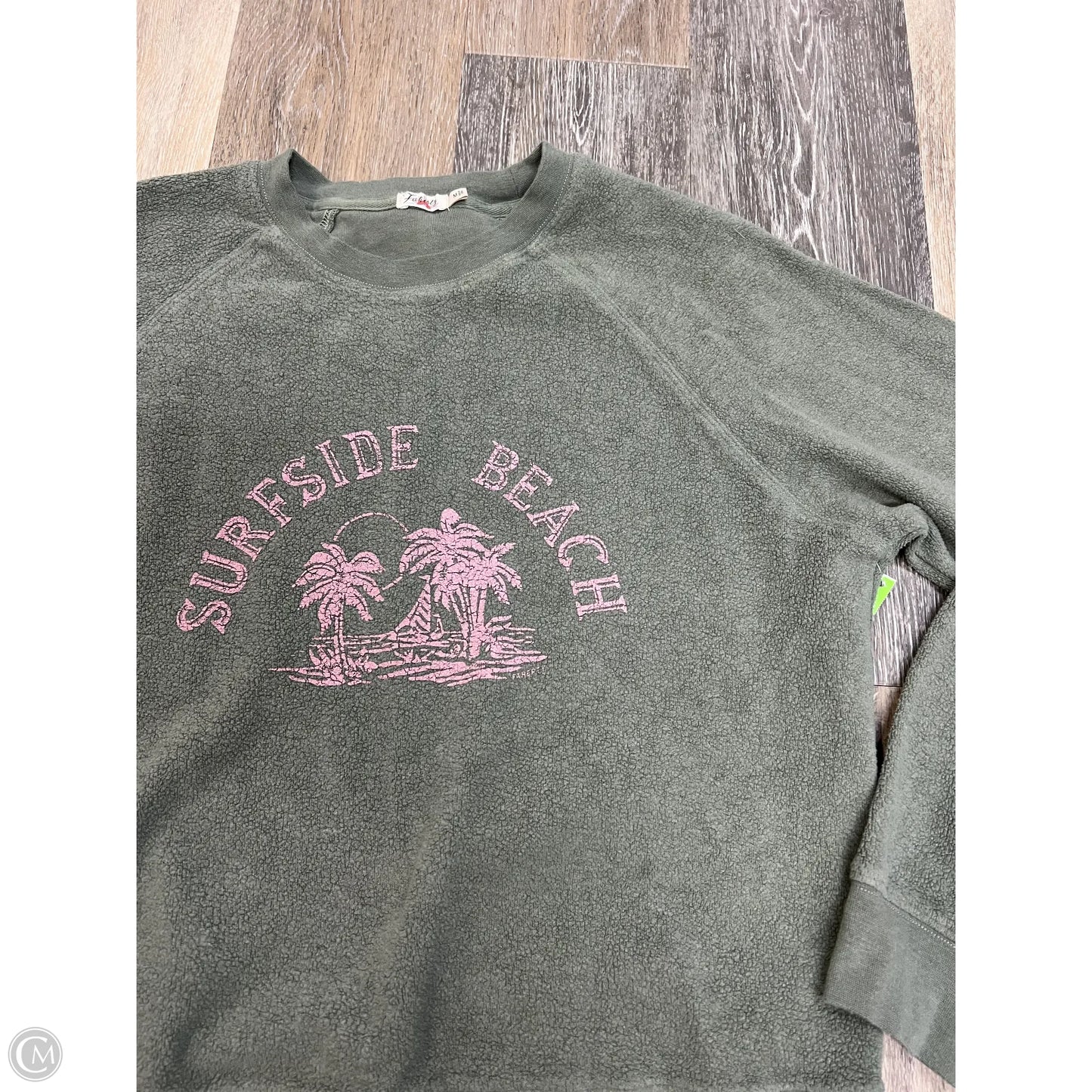 Sweatshirt Crewneck By Faherty In Green, Size: M