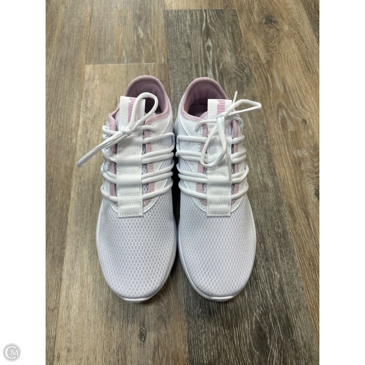 Shoes Athletic By Puma In Pink & White, Size: 9