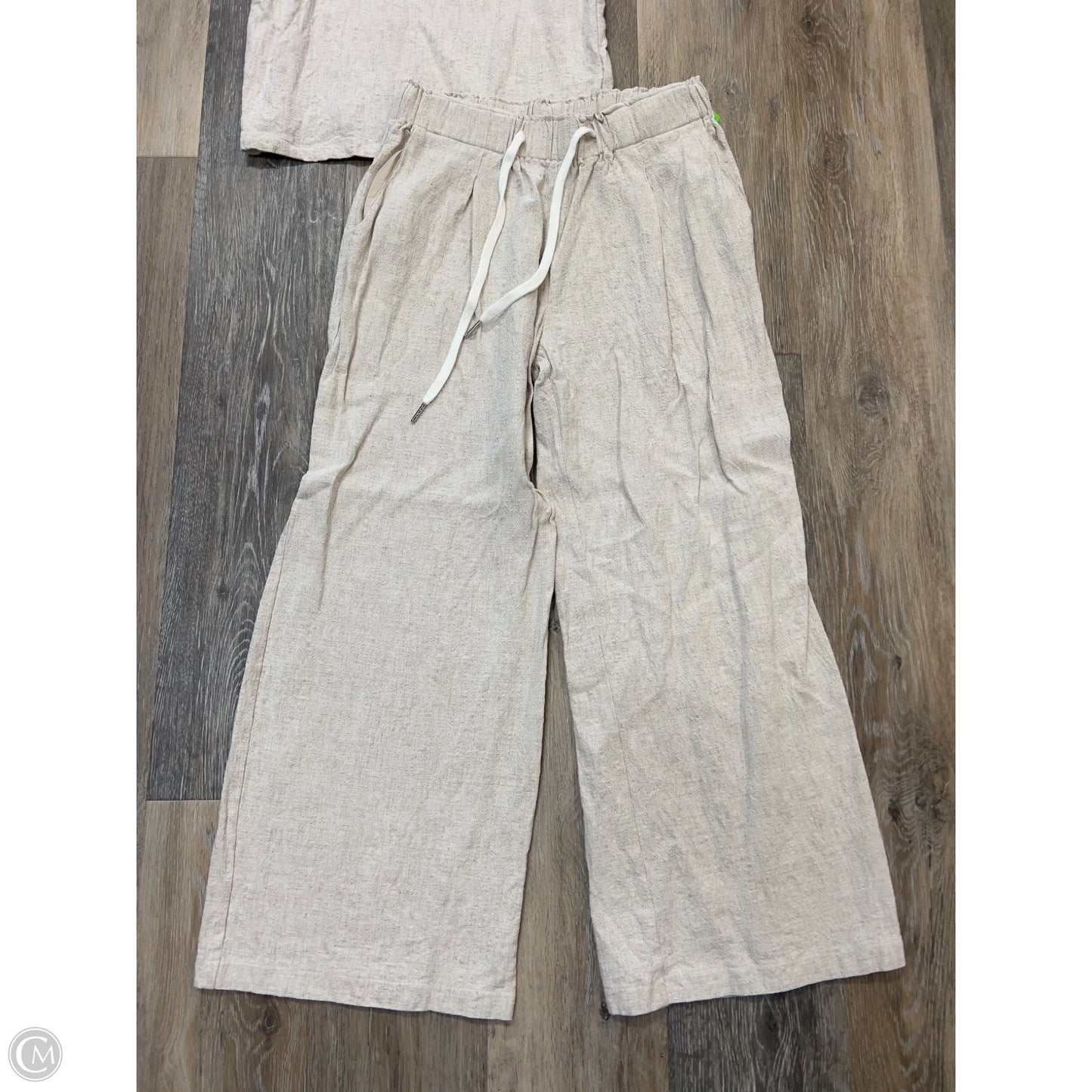 Pants Set 2pc By Lucy Paris In Tan, Size: S