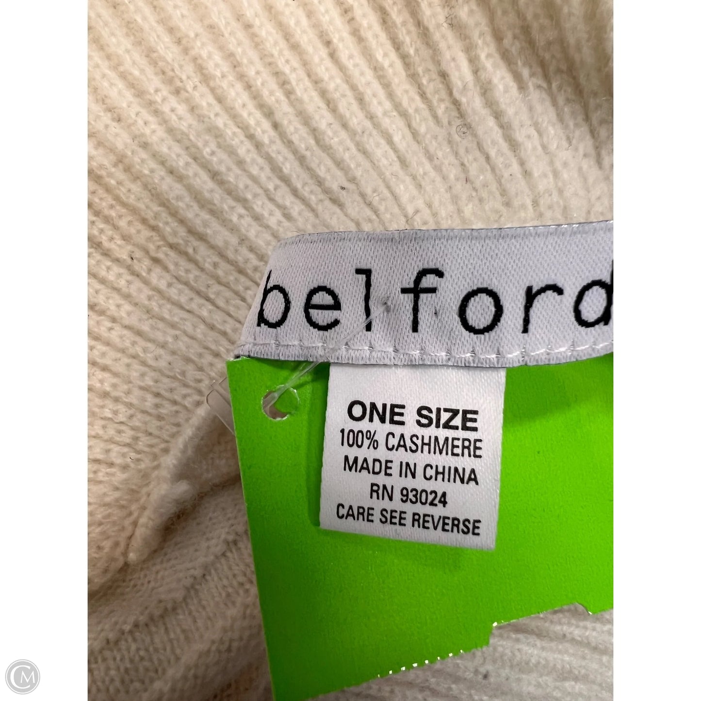 Scarf Winter By Belford In Cream