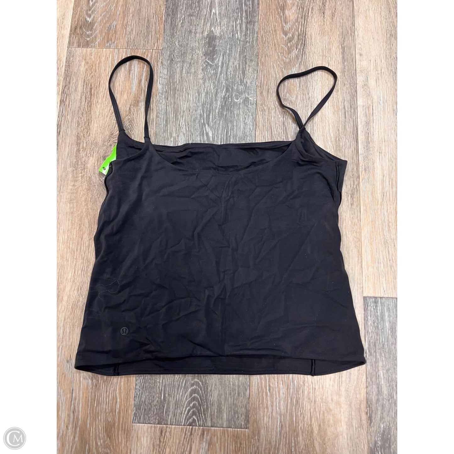 Athletic Tank Top By Lululemon In Black, Size: M