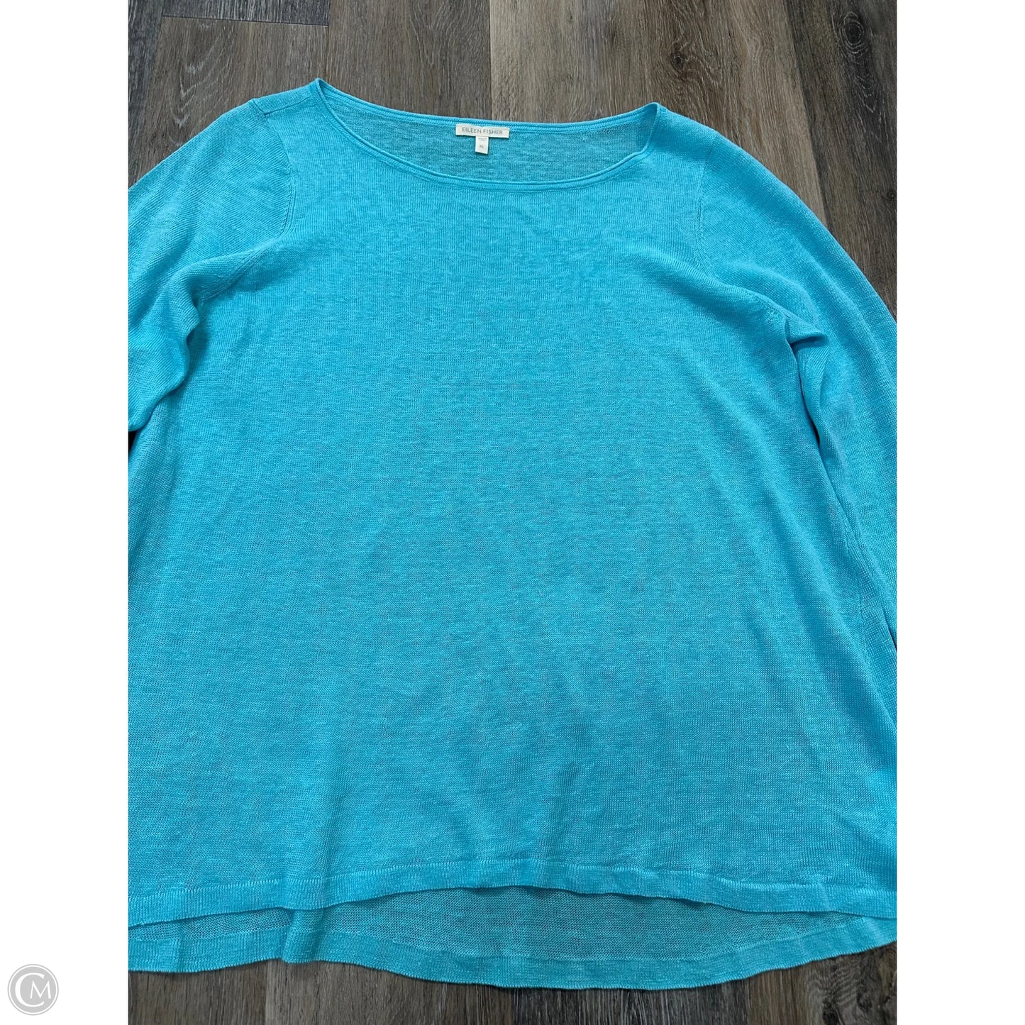 Sweater By Eileen Fisher In Blue, Size: L