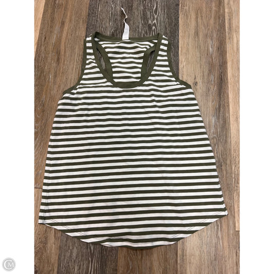 Athletic Tank Top By Lululemon  Size: 8