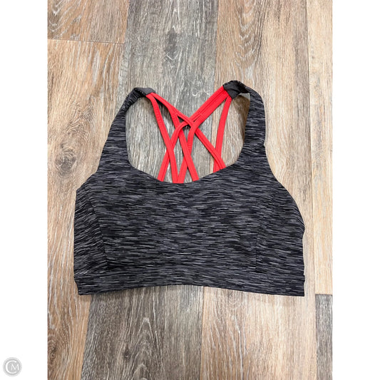 Athletic Bra By Lululemon In Grey, Size: 6