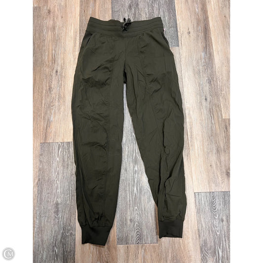 Athletic Pants By Lululemon In Green, Size: 6