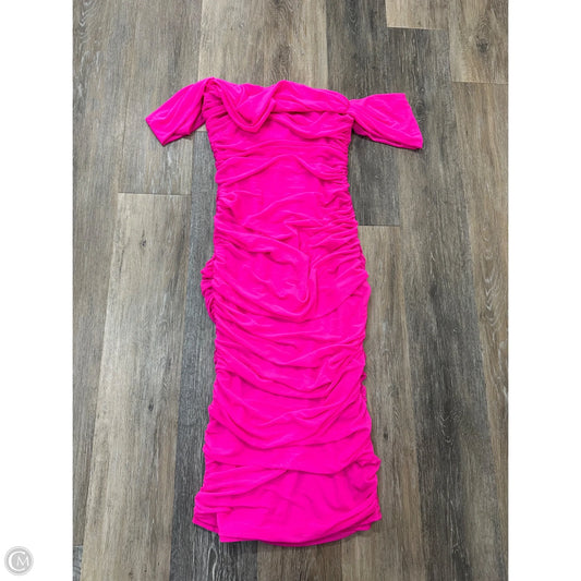 Dress Party Long By Cameo In Pink, Size: M