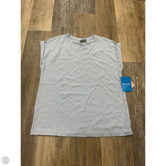 Top Short Sleeve By Columbia In Blue, Size: M
