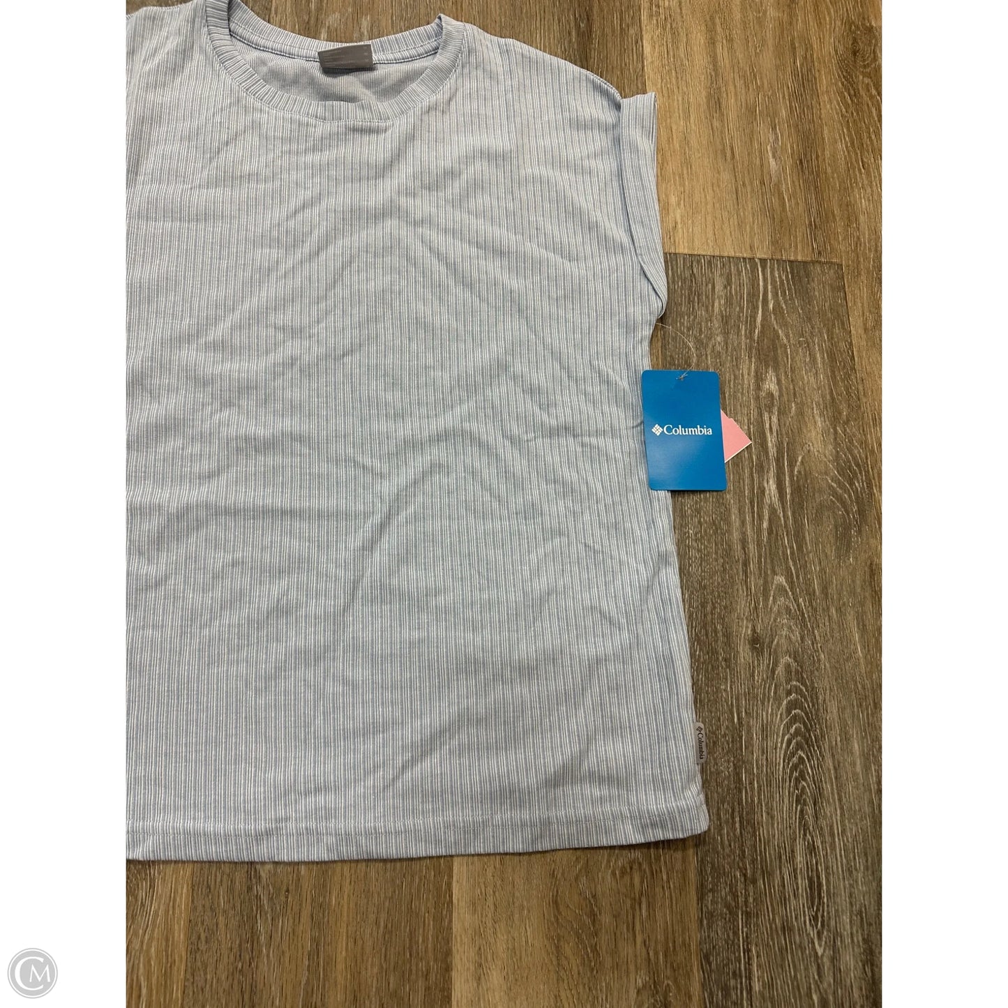 Top Short Sleeve By Columbia In Blue, Size: M