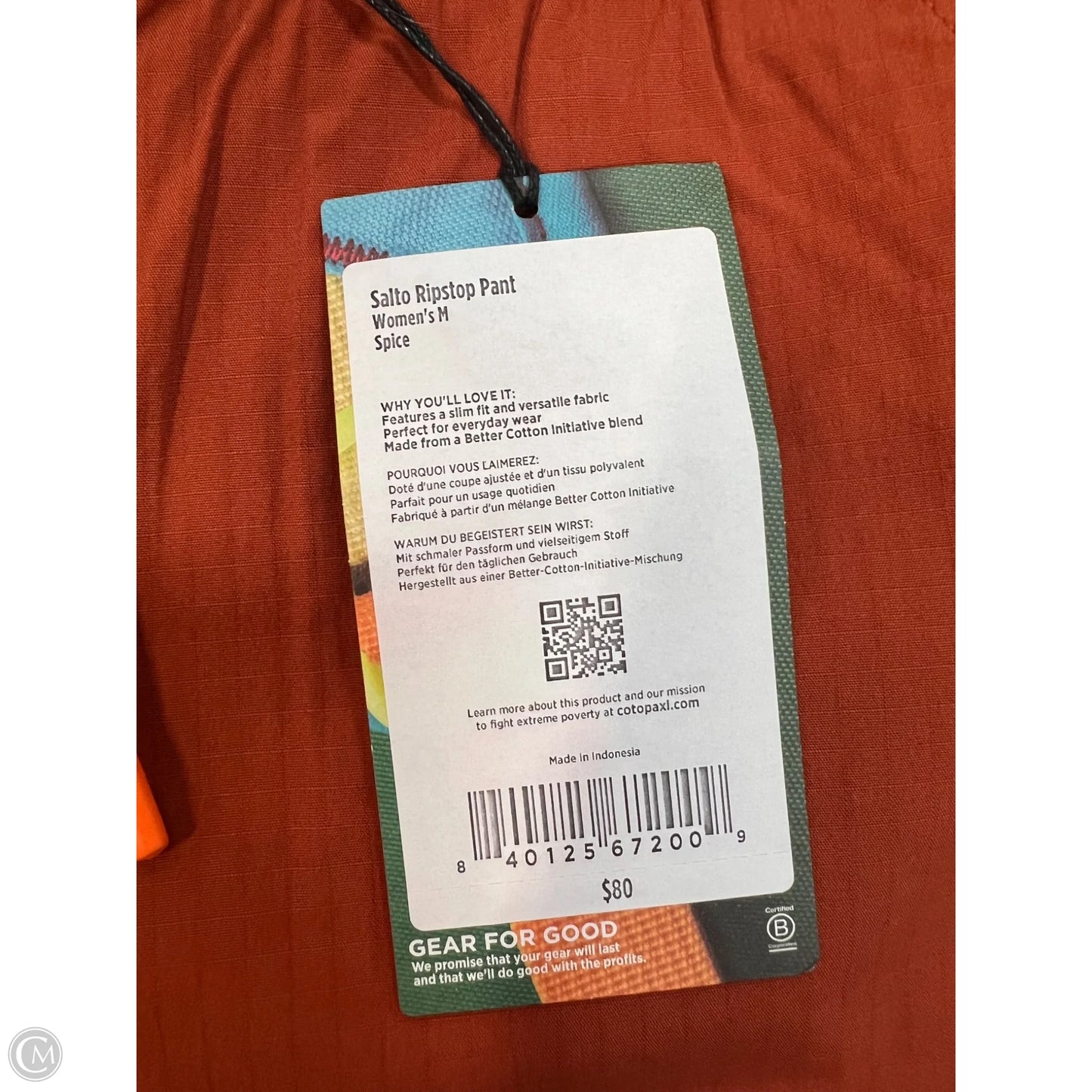 Pants Cargo & Utility By Cotopaxi In Orange, Size: M