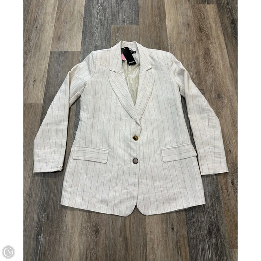 Blazer By Nasty Gal In Cream, Size: 6
