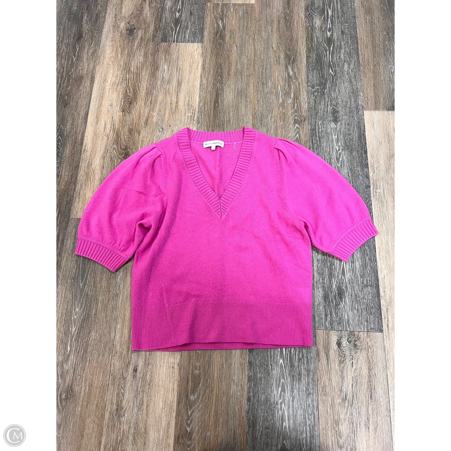 Sweater Cashmere By White And Warren In Pink, Size: S