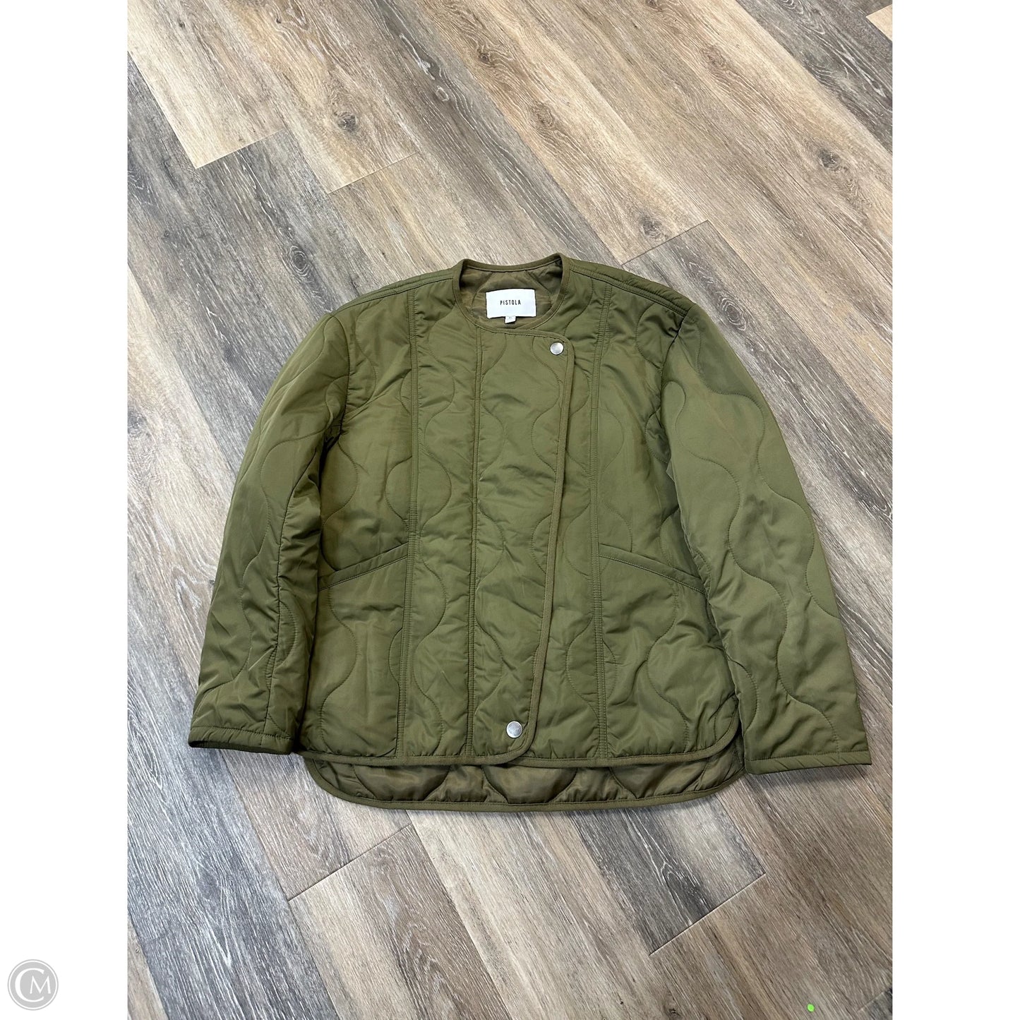 Jacket Puffer & Quilted By Pistola In Green, Size: Xs