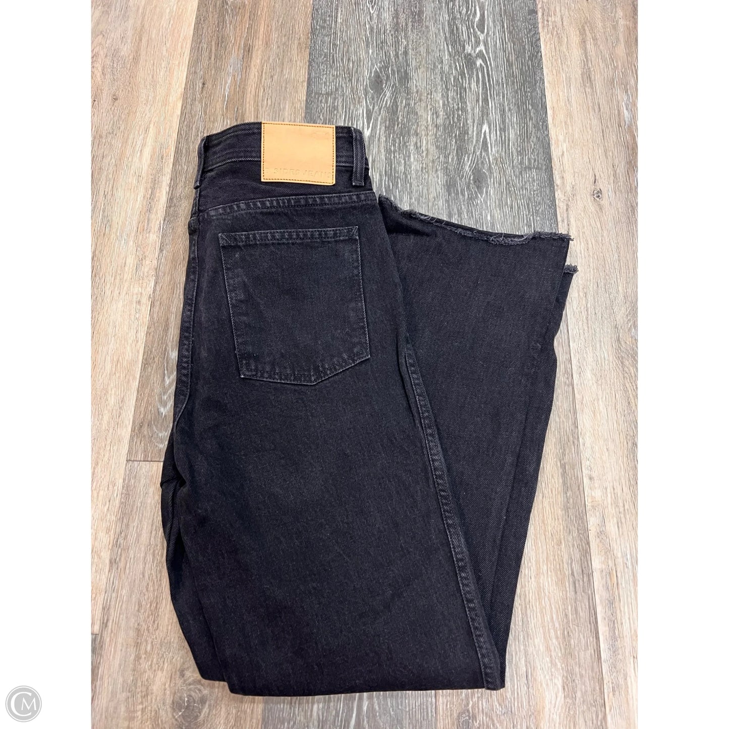 Jeans Straight Designer By B. Sides In Black Denim, Size: 2/26