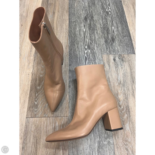 Boots Ankle Heels By Paris Texas In Tan, Size: 7.5