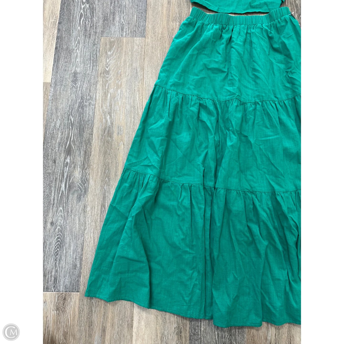 Dress Set 2pc By Peony Pastels In Green, Size: L