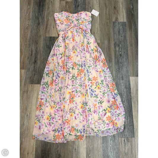 Dress Party Long By Birdie Grey In Floral Print, Size: L