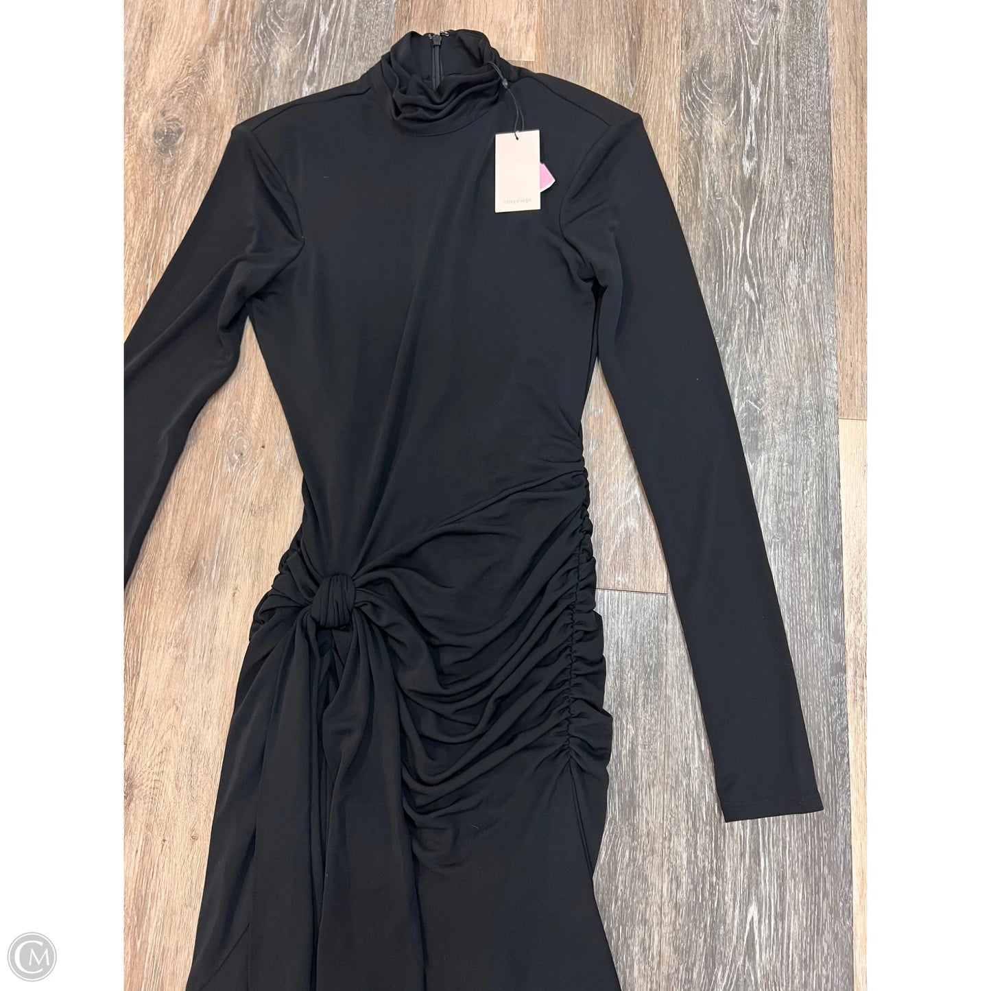 Designer Dress Party Long By Cinq à Sept In Black, Size: 6