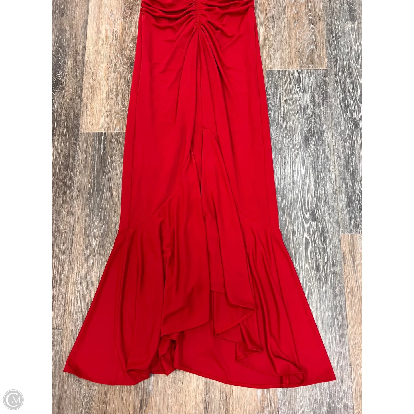 Designer Dress Party Long By Cinq à Sept In Red, Size: 4