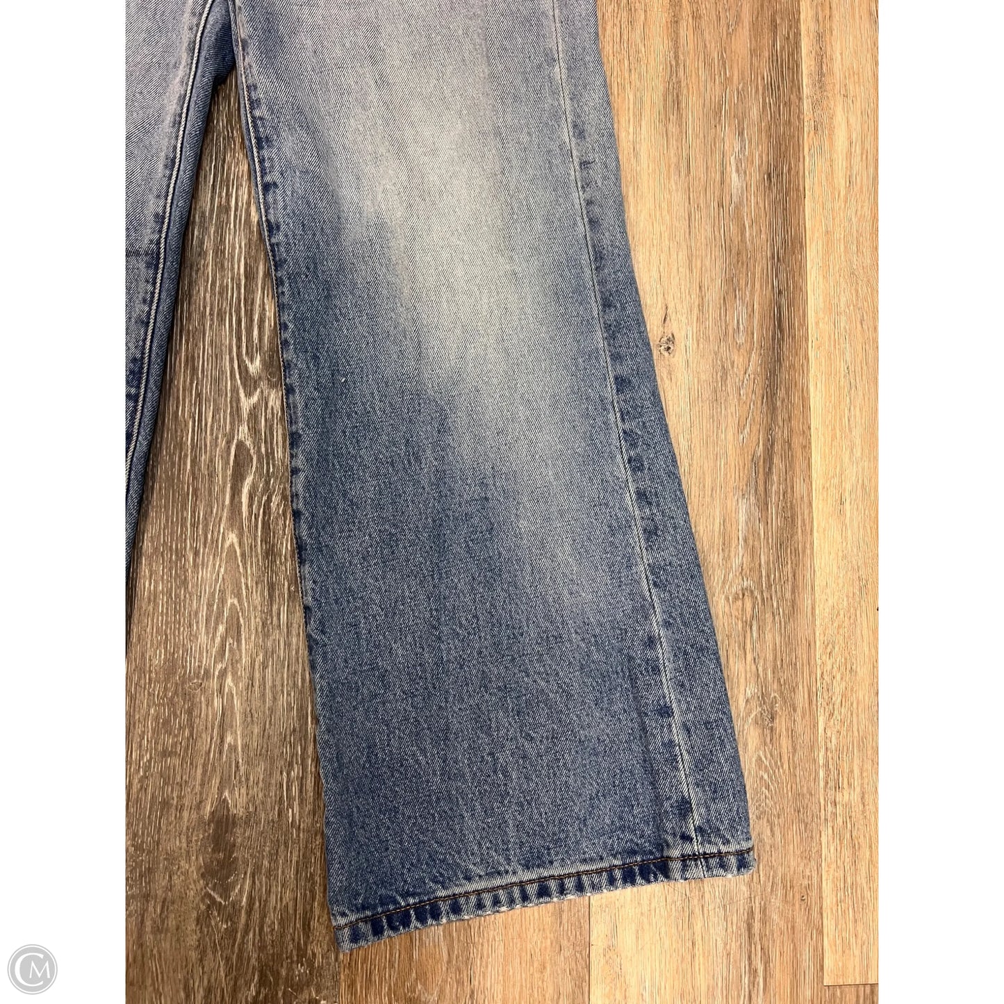Jeans Wide Leg By Rollas In Blue Denim, Size: 2/26