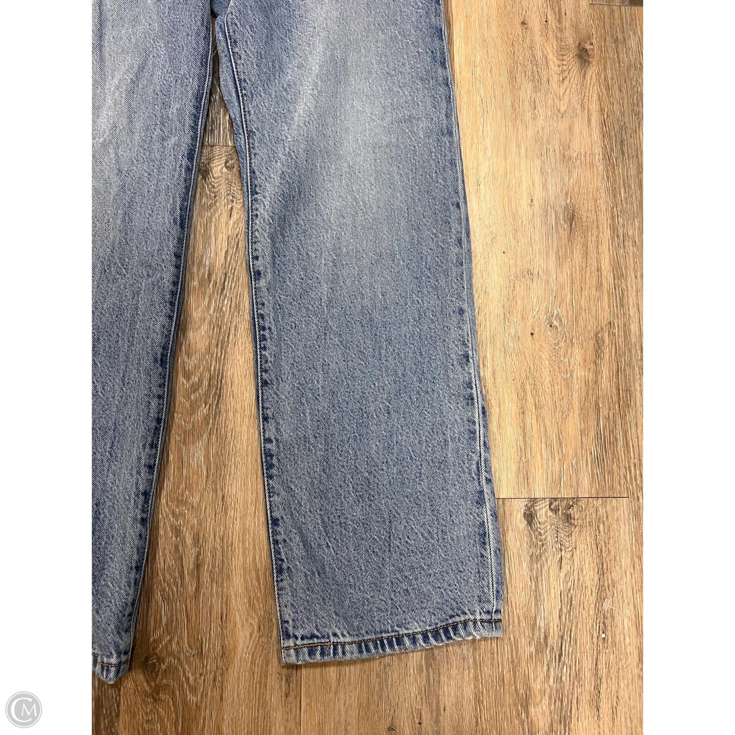 Jeans Straight By Levis In Blue Denim, Size: 2/26