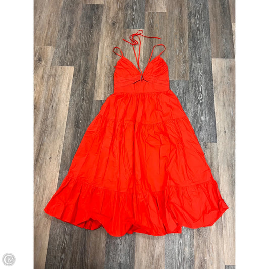 Dress Designer By Ulla Johnson In Orange, Size: 4