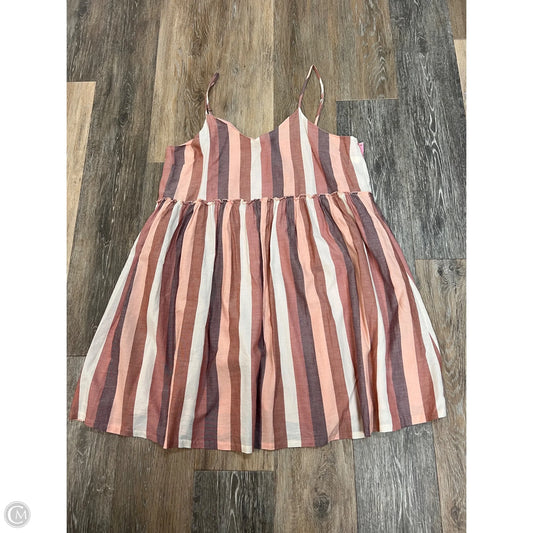 Dress Casual Short By Madewell In Striped Pattern, Size: L