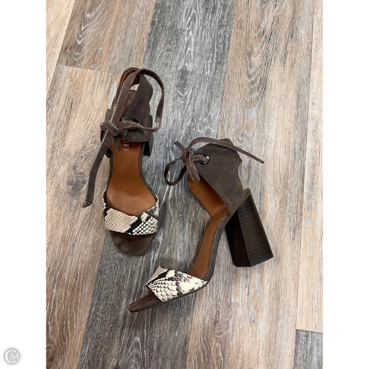 Sandals Designer By Coach In Brown, Size: 8
